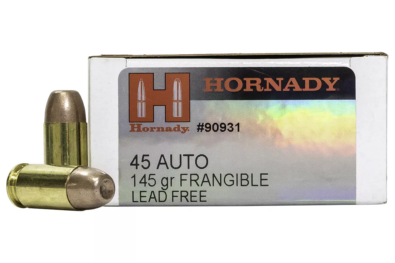 Hornady 45 ACP 145 gr Frangible Lead Free Training Ammo (LE) 50/Box