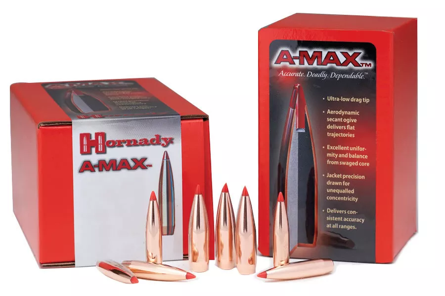 Hornady 50 Cal .510 750 gr A-Max 20/Box