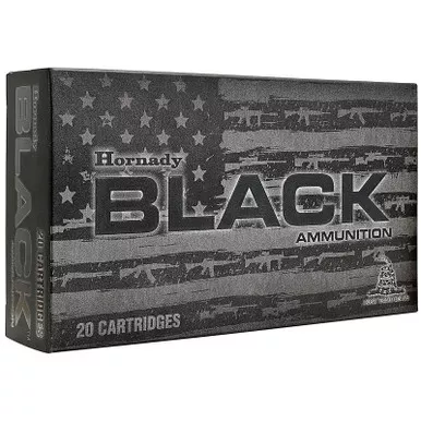Hornady 80267 Black 223 75 GR BTHP Match 20 Rounds