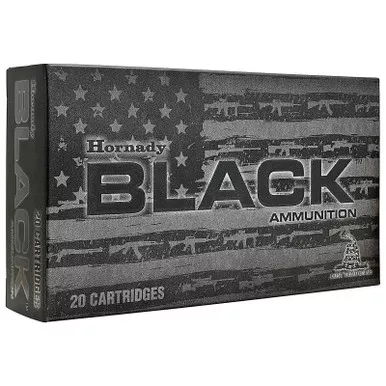 Hornady 81528 Black 6.5mm GRendel 123 GR ELD Match 20 Rounds