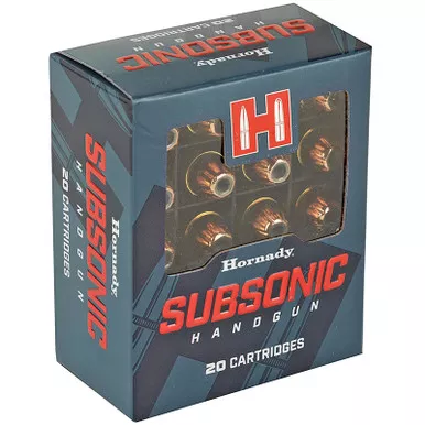 Hornady 91369 Subsonic 40 S&W 180 GR XTP HP 20 Rounds