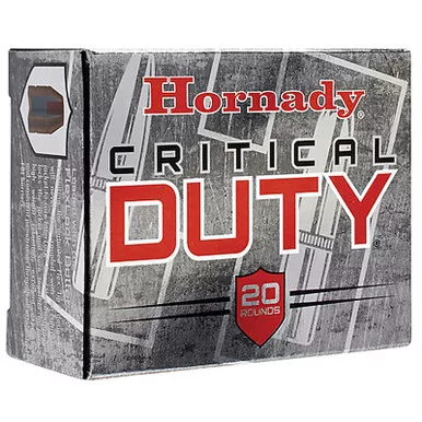 Hornady 91376 Critical Duty 40 S&W 175 GR Flexlock 20 Rounds
