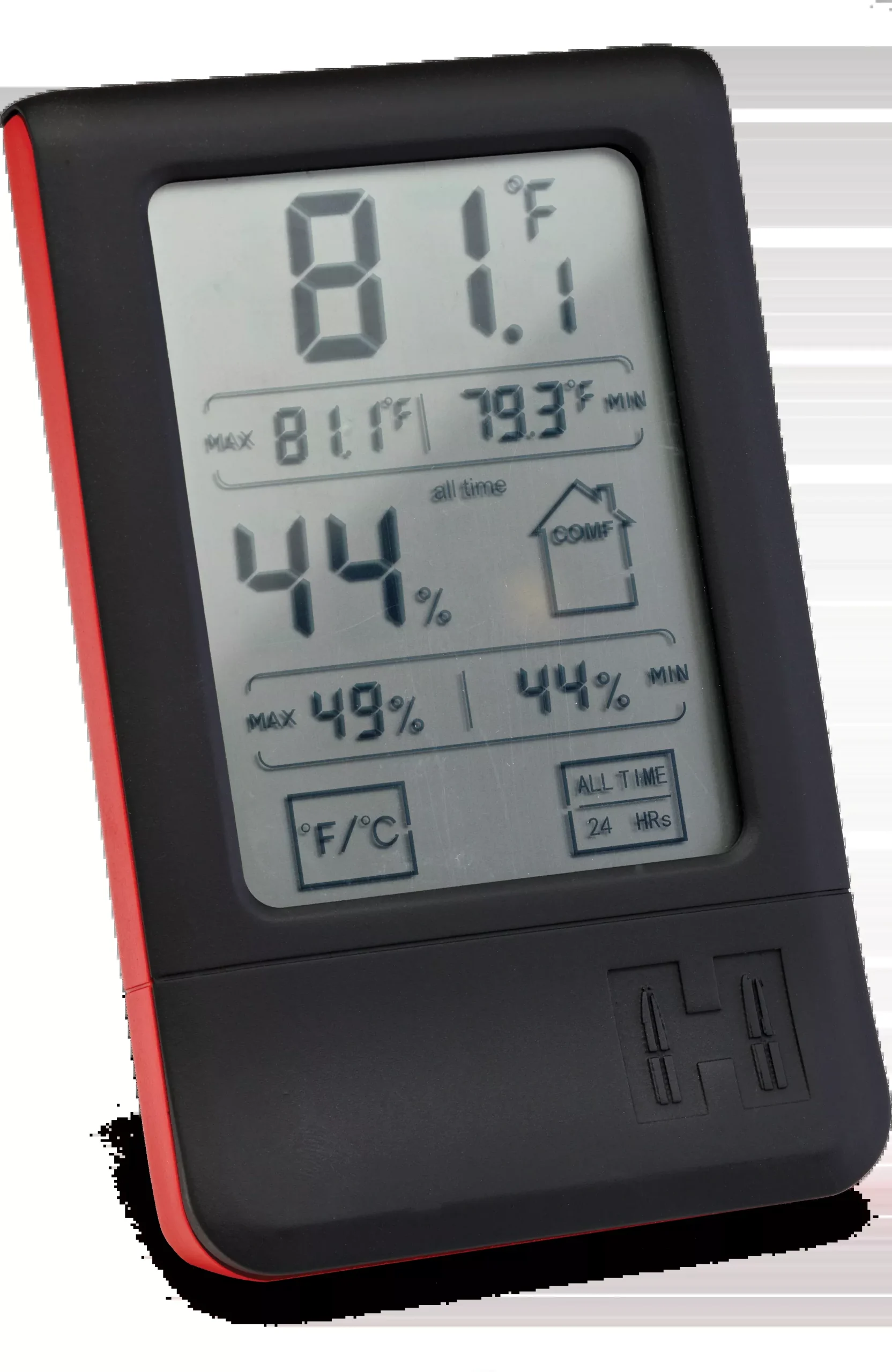Hornady Digital Hygrometer for Safes & Vault Rooms, Touchscreen, Quick-Connect Bracket – 95909