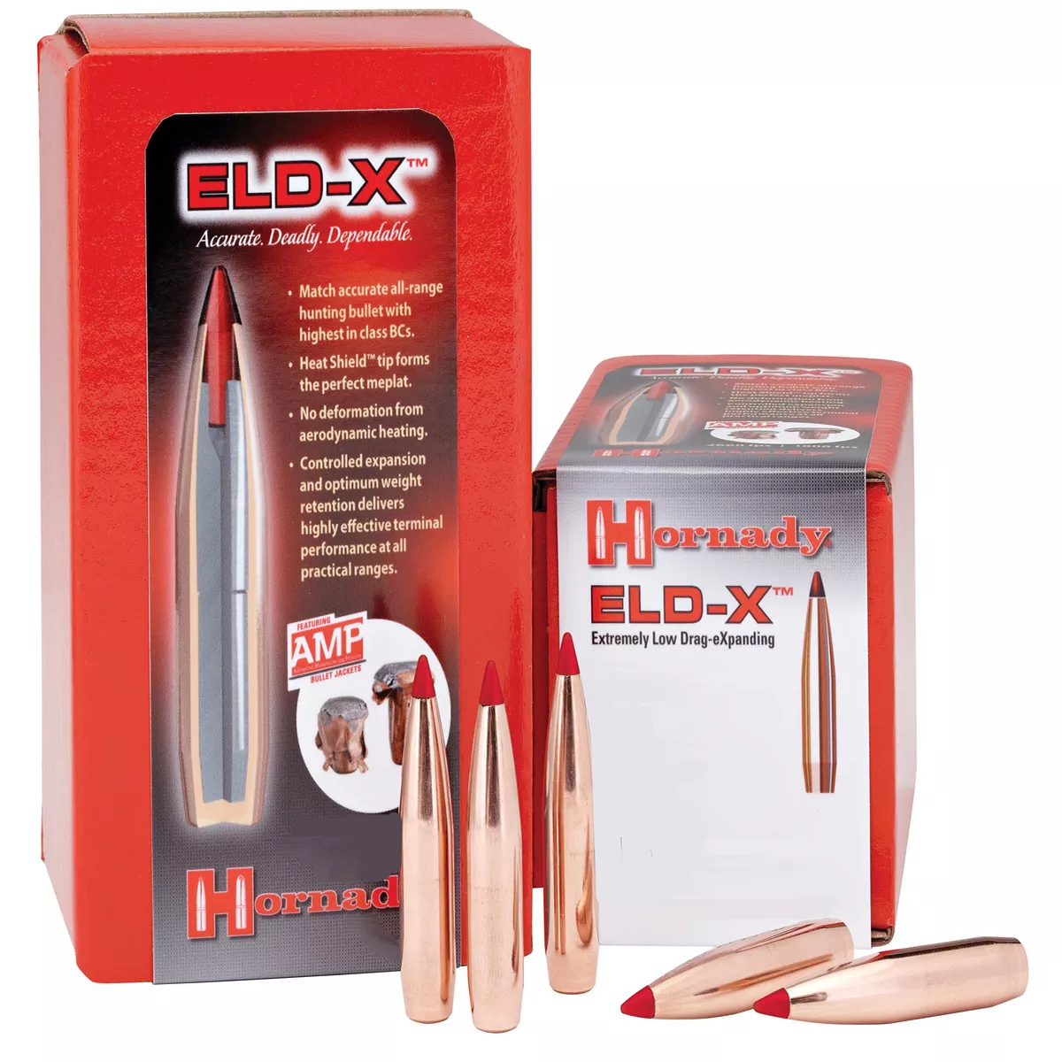 Hornady ELD-X 7mm 162 Gr 100/Box