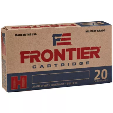 Hornady Frontier FR320 5.56 NATO 75 GR BTHP Match 20 Rounds