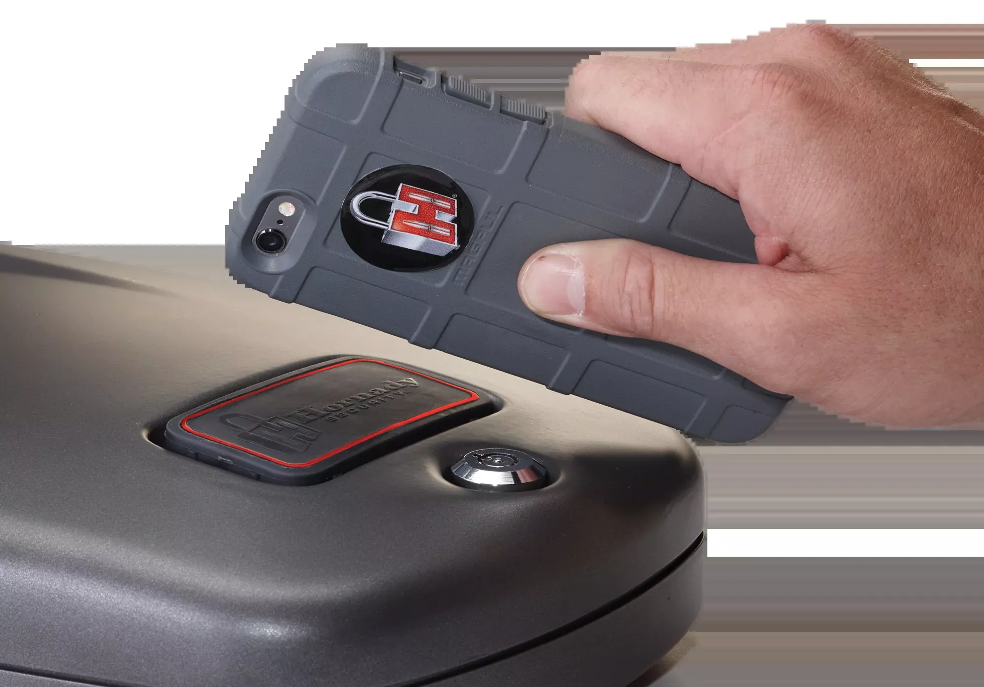 Hornady RAPiD Safe RFID Access Adhesive Sticker, Black — Replacement Decal for Quick Entry 98168