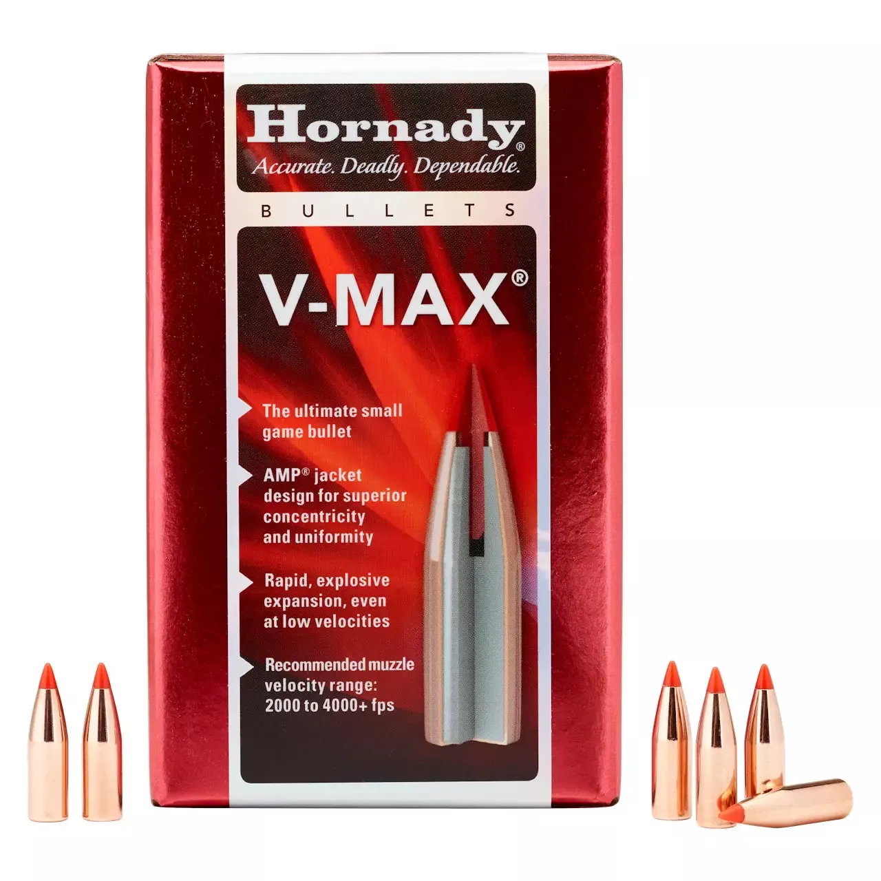 Hornady Varmint Bullet .310 Dia. 123 Gr V-Max