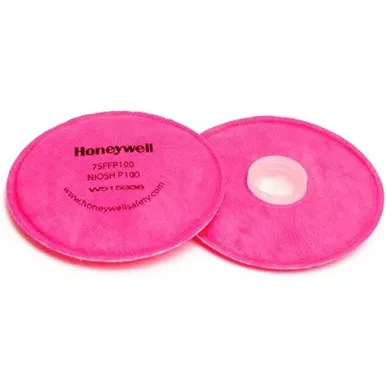 Howard Leight HL-75FFP100 North P100 Low Profile Pancake Filter - 2 Pack - Pink