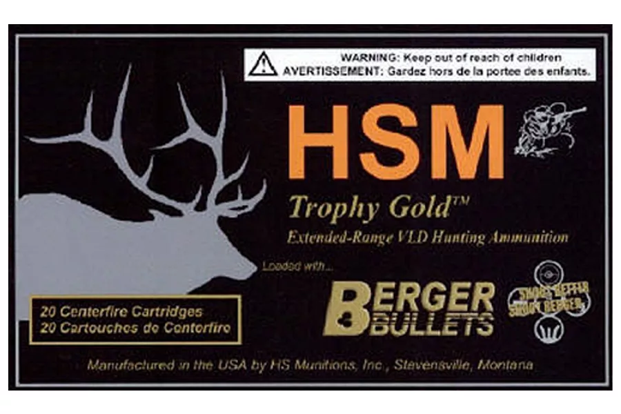 Hsm  300 RUM 210 gr Berger Hunting VLD Match 20/Box