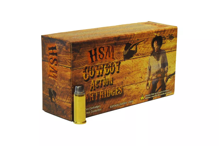 Hsm 44 Smith & Wesson Special 200 Grain Round Nose Flat Point Cowboy Action 50/Box