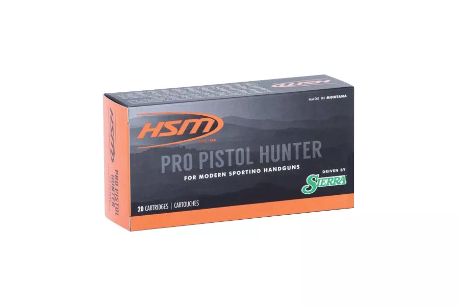 Hsm 500 Smith and Wesson Magnum 400 Grain Jacketed Soft Point Pro Pistol 20/Box