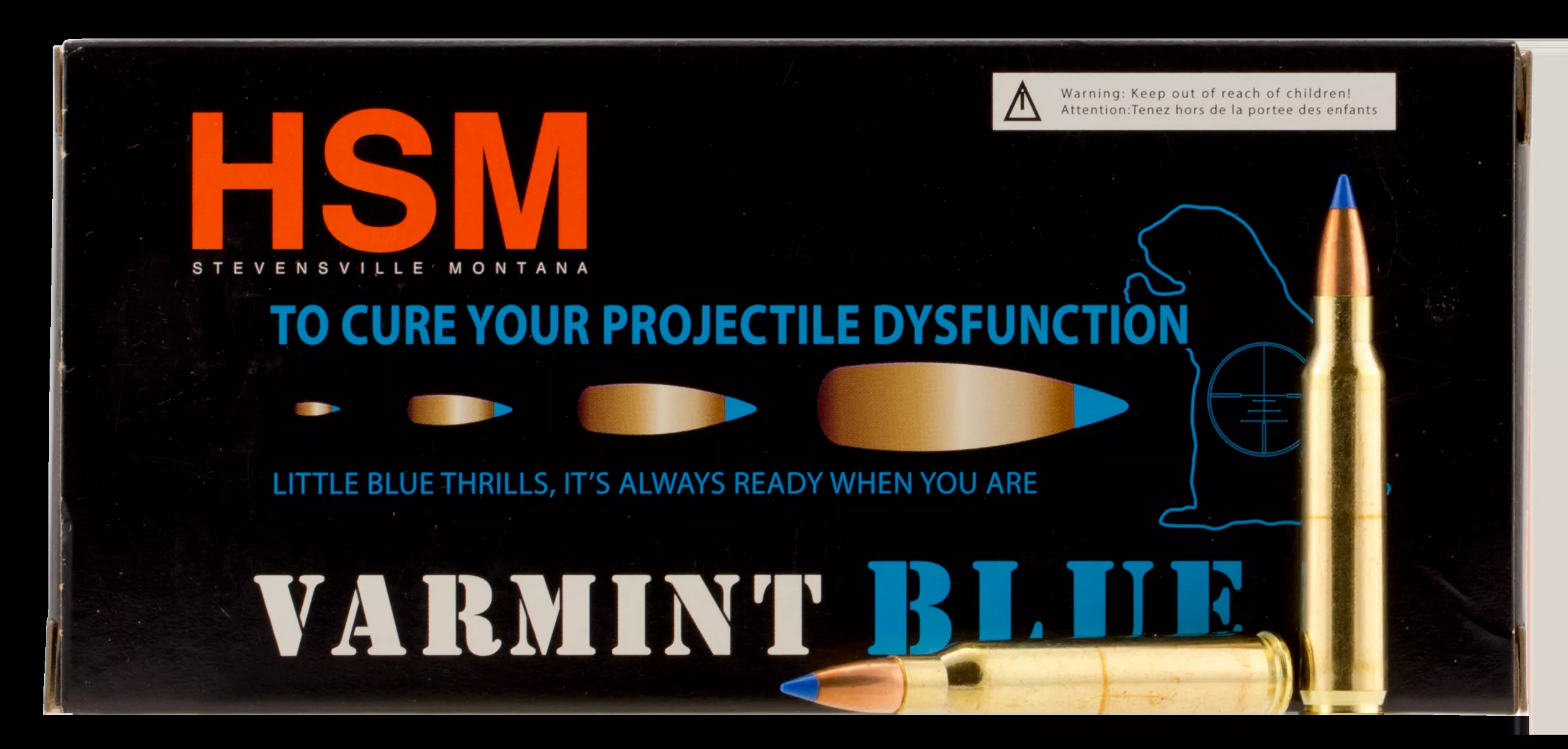HSM Varmint 223 Rem 55gr Sierra BlitzKing 20rd