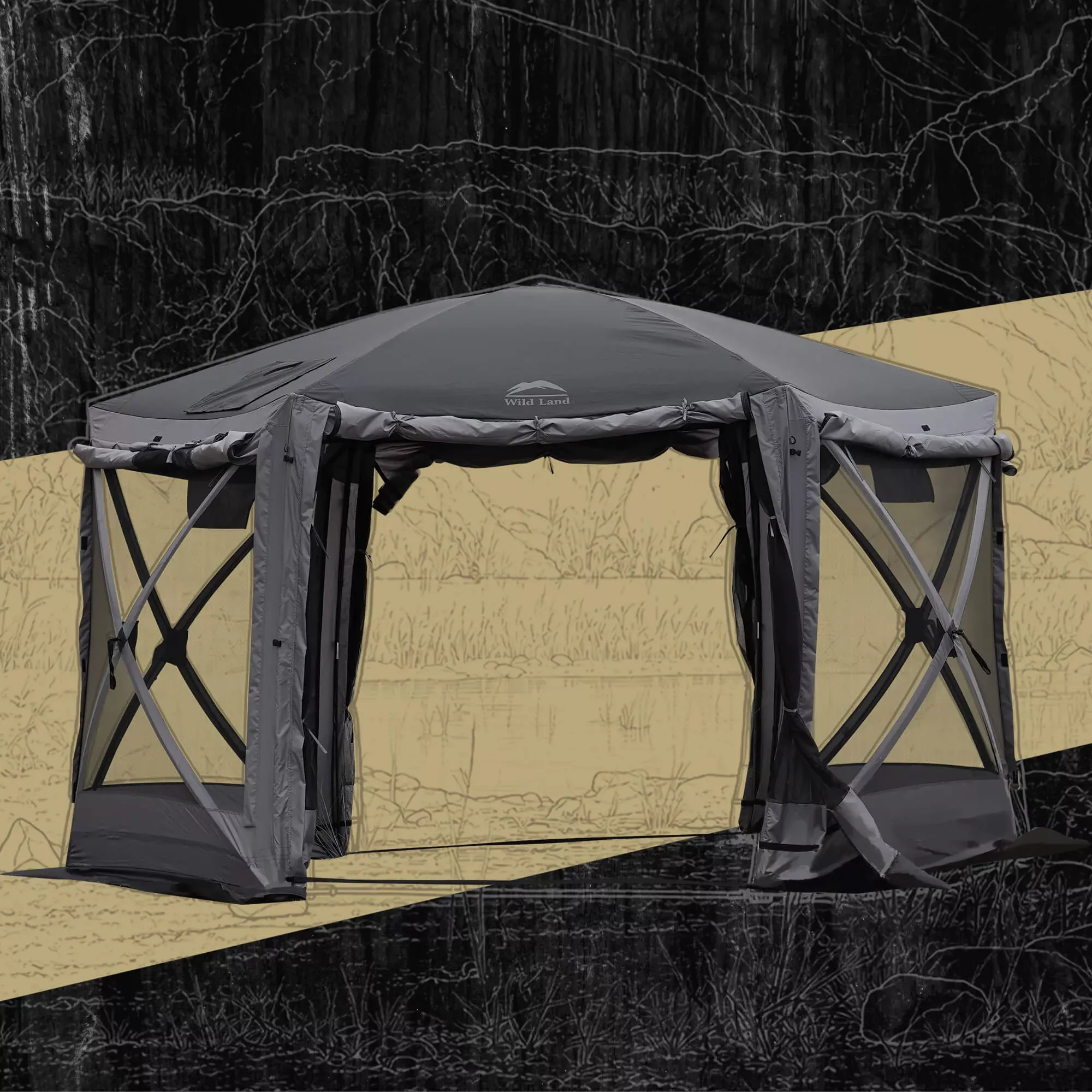 Hub Screen house 600