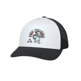 HUK Men's Fletch N' Bones Foam Trucker Hat - Black