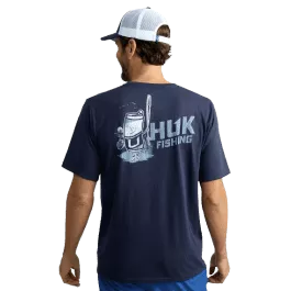 HUK Men's Livin Lager Tee