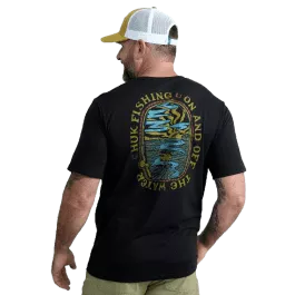 HUK Men's Oval Cast Tee