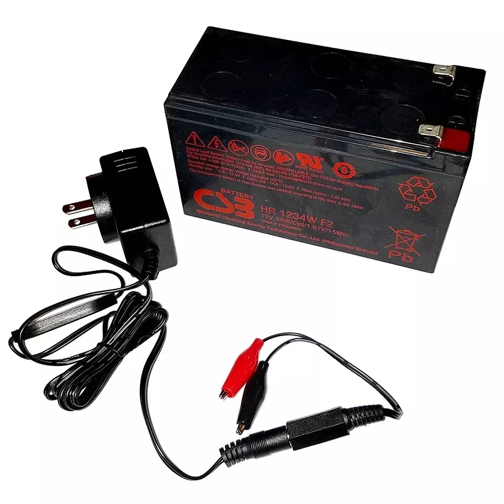 Humminbird 9Ah 12V AGM Battery Kit• 770030-1