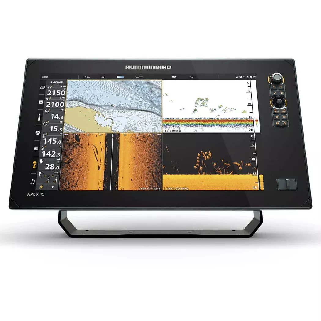 Humminbird Apex 19 MEGA SI+ 18.5" Fish Finder/Chartplotter with Transducer• 411240-1
