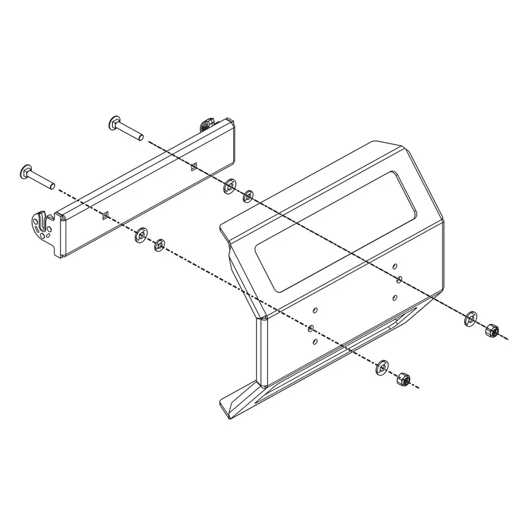Humminbird IDMK H12R – In-Dash Mounting Kit HELIX 12 Models• 740175-1