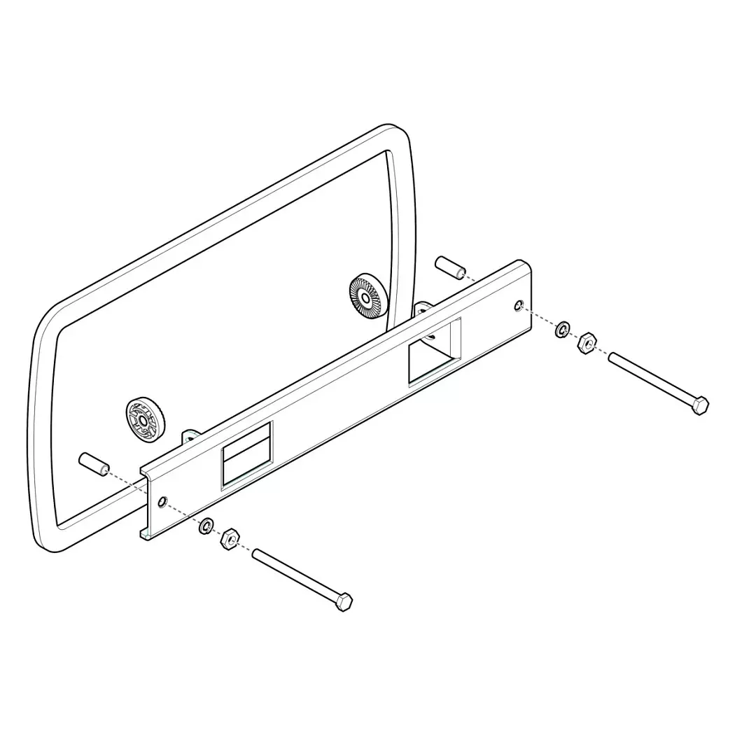 Humminbird IDMK H7R – In-Dash Mounting Kit HELIX 7 Models• 740174-1