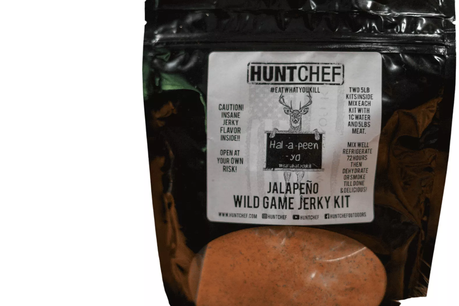 HuntChef Jalapeno Jerky or Snack Stick Kit
