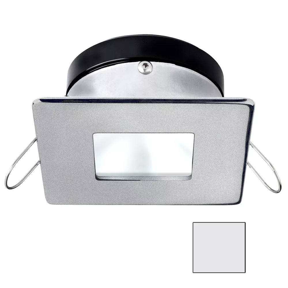 i2Systems Apeiron A1110Z – 4.5W Spring Mount Light – Square/Square – Cool White – Brushed Nickel Finish