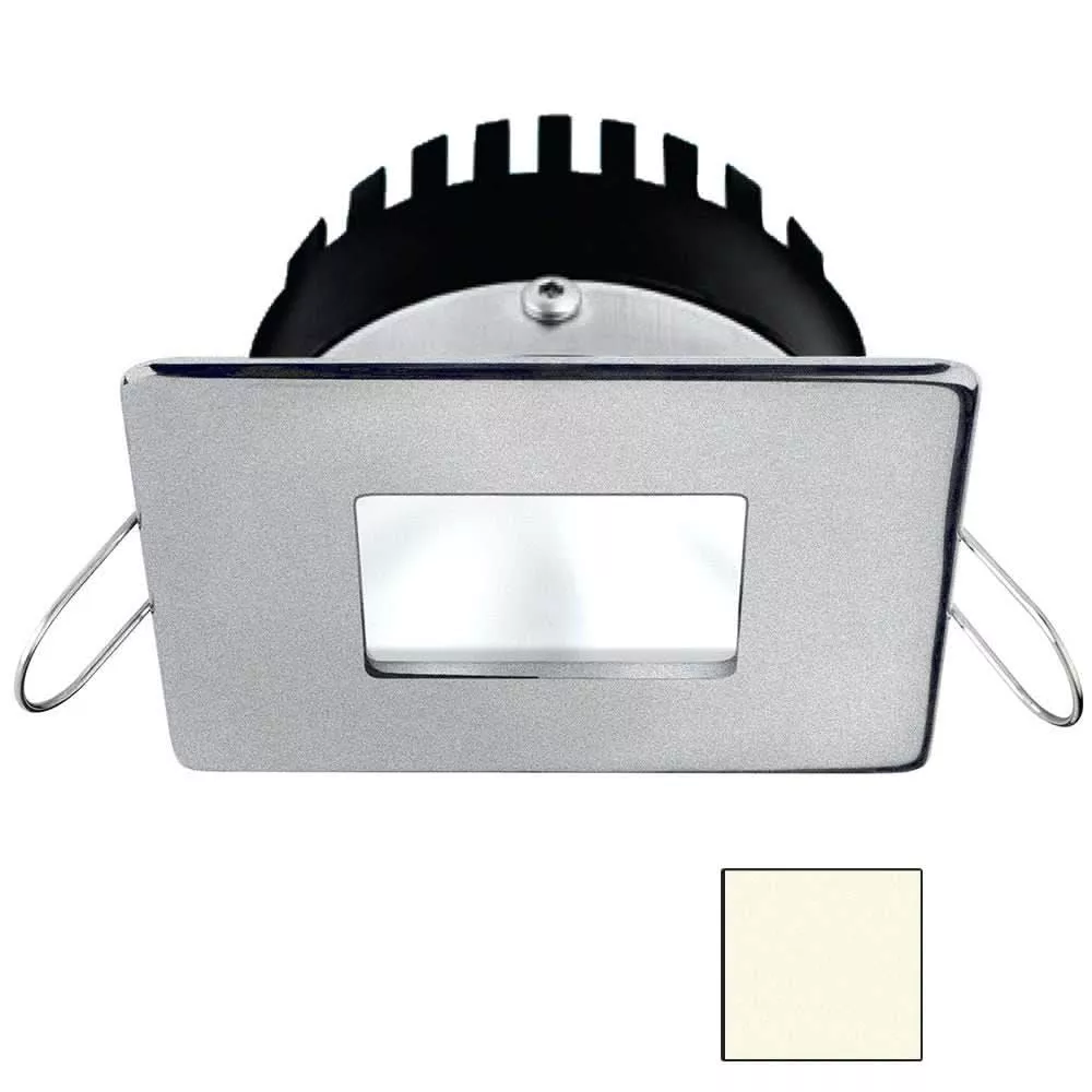 i2Systems Apeiron PRO A506 - 6W Spring Mount Light - Square/Square - Cool White - Brushed Nickel Finish - A506-44AAG