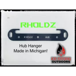 Ice Strong Outdoors RHoldz Aluminum Hub Hanger - Black