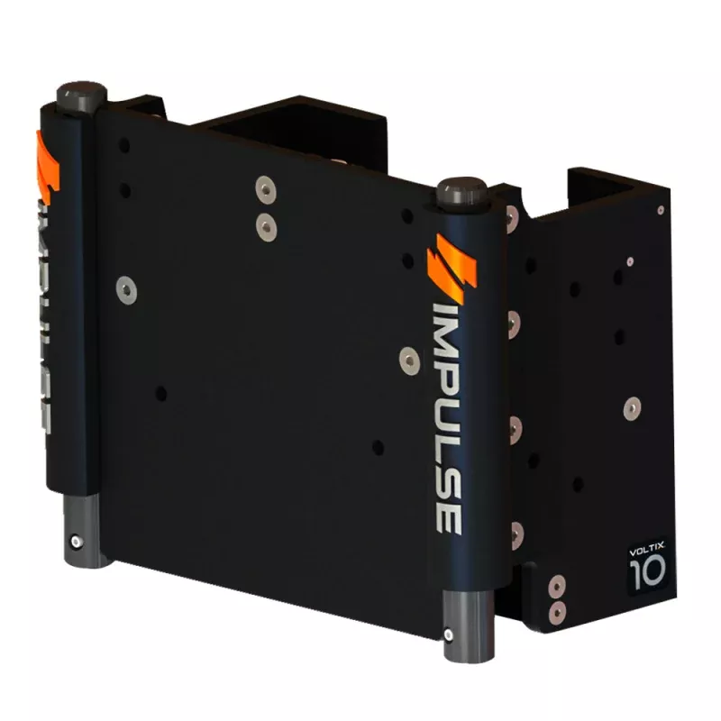 IMPULSE XL 10 Set Back Electric Jack Plate w/Standard Control – Black Anodize