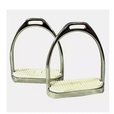 INTREPID INTERNATIONAL Fillis Stirrup Irons with Pads (247379)