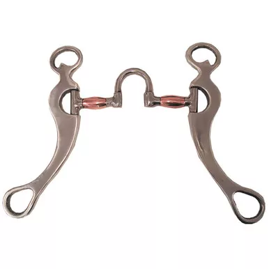 INTREPID INTERNATIONAL Light Weight Curb Correction Aluminum Shank with Copper Roller 5in Bit (240709)