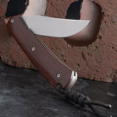 Jason Clark Knives Chilli Micarta Custom Knife
