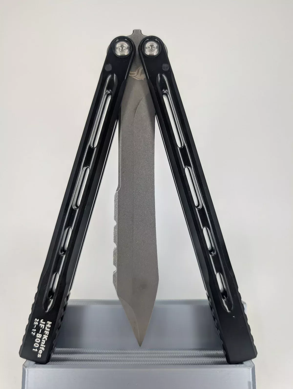 JF Knifeworks JFB-1 Aluminum Balisong Trainer