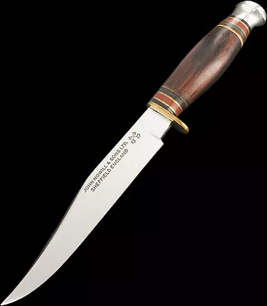 John Nowill Bowie Rosewood 6" Fixed Blade