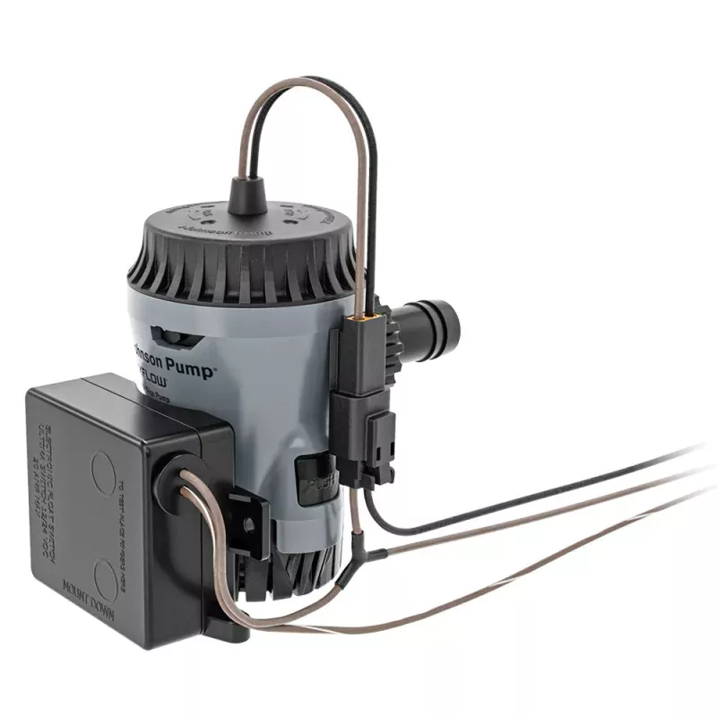 Johnson Pump Aqua Void Ultima Combo 500 GPH Bilge Pump – 12V