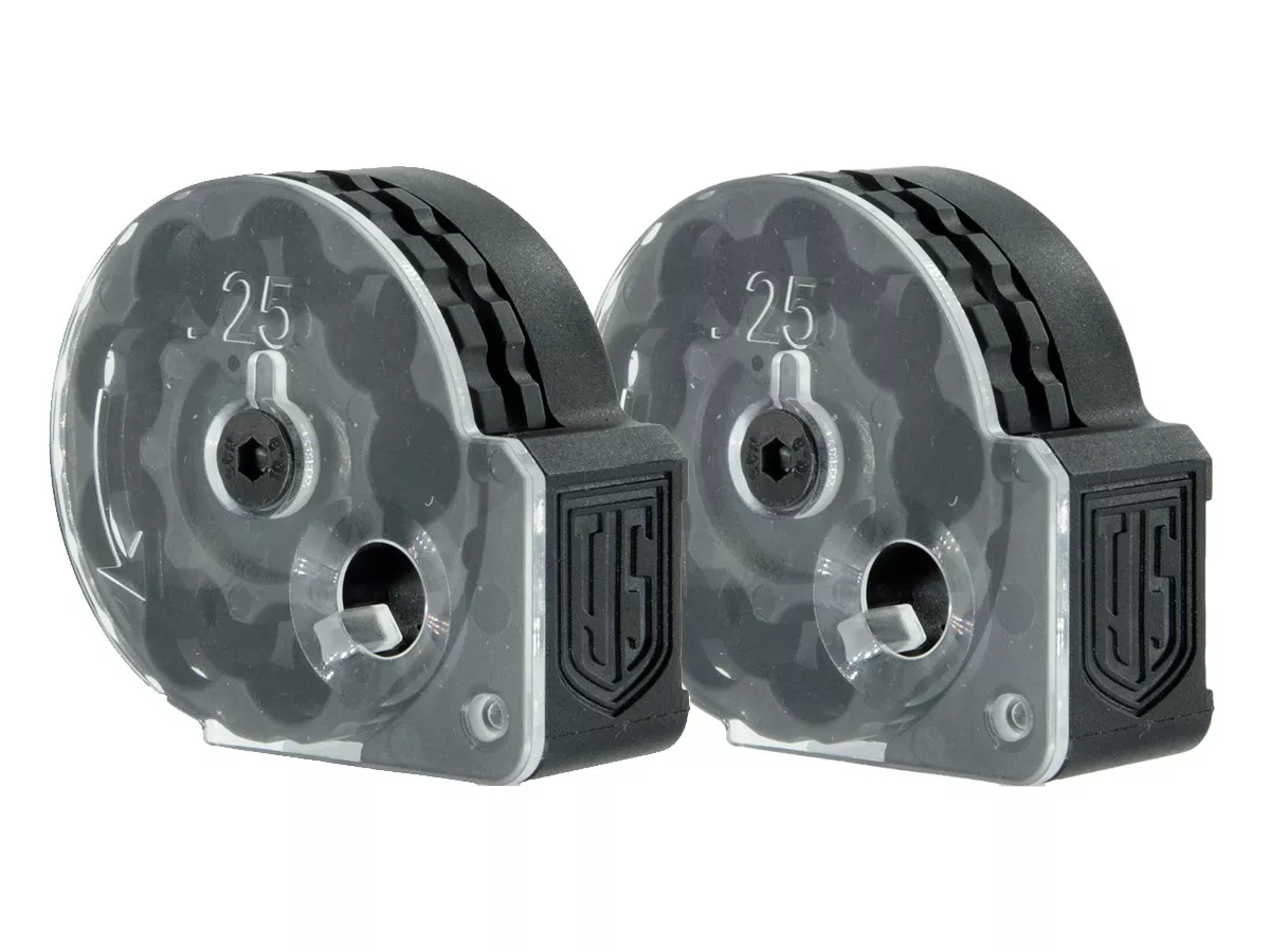 JTS Polymer Universal PCP Magazine .25 Cal, 9rds, 2 Pack