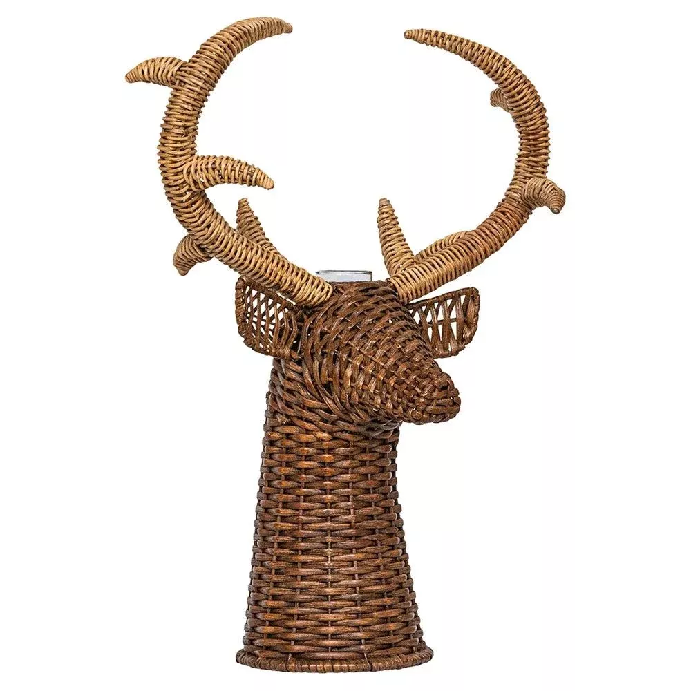 Juliska Stag Rattan Centerpiece