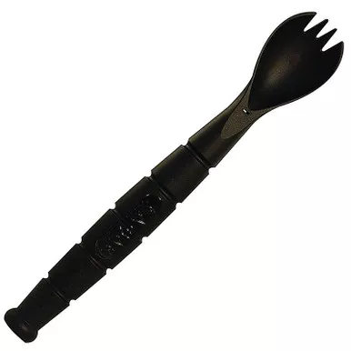 Ka-Bar 9909 Spork 2.5" with Serrated Blade Grilamid Black