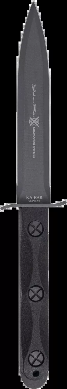 Ka-Bar Ek Model 4 Fixed Double-Edge Dagger, 1095 Cro-Van, Glass-Filled Nylon Handle, Celcon Sheath – EK44