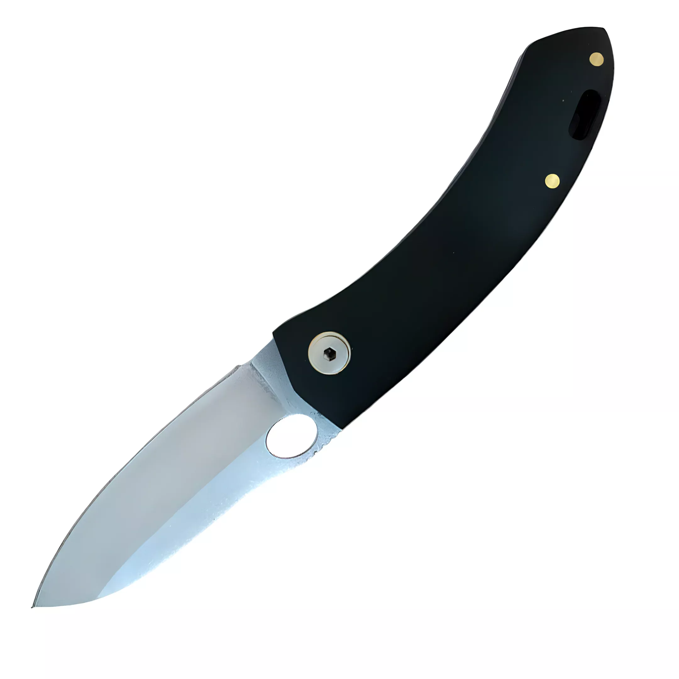 Kam Knife – T10 – 4116 Steel – Black Handle – Pocket Knife