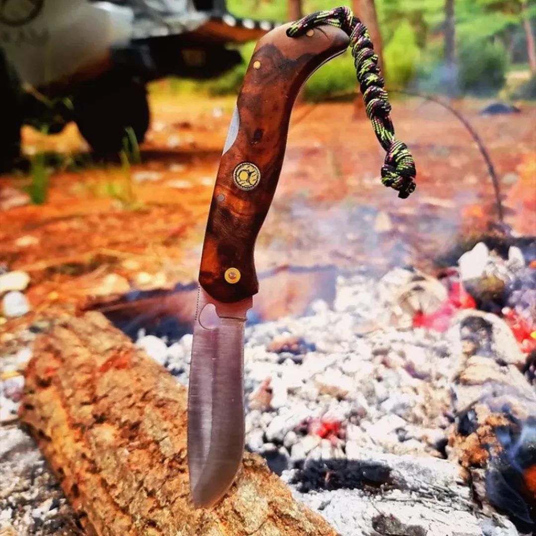 Kam Knife – TR99 – N690 Steel – Walnut Handle – Pocket Knife