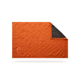 Kammok Field Blanket Microfleece Blanket - Ember Orange
