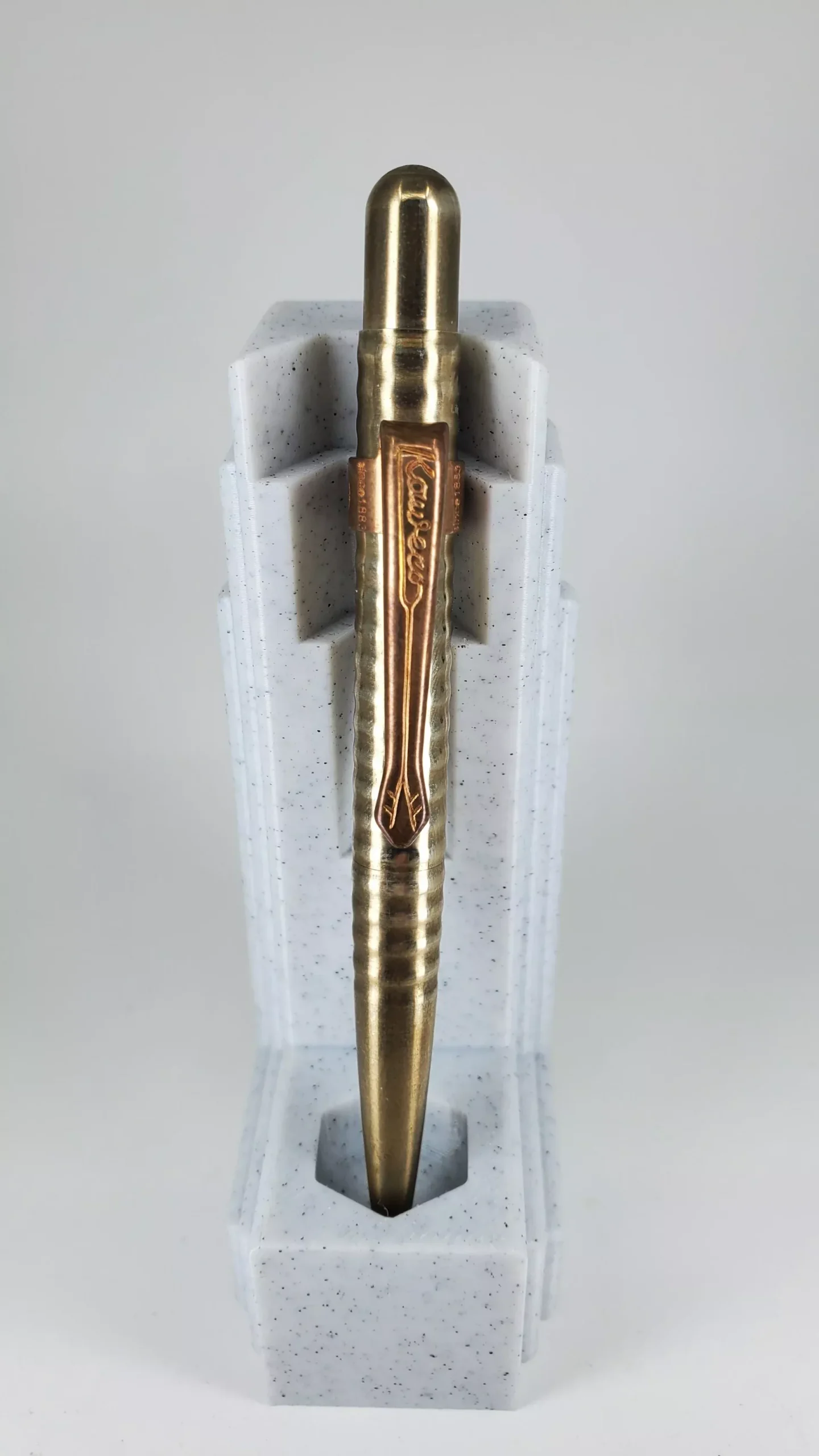 Kaweco Lilyput Brass Wave Ballpoint Pen