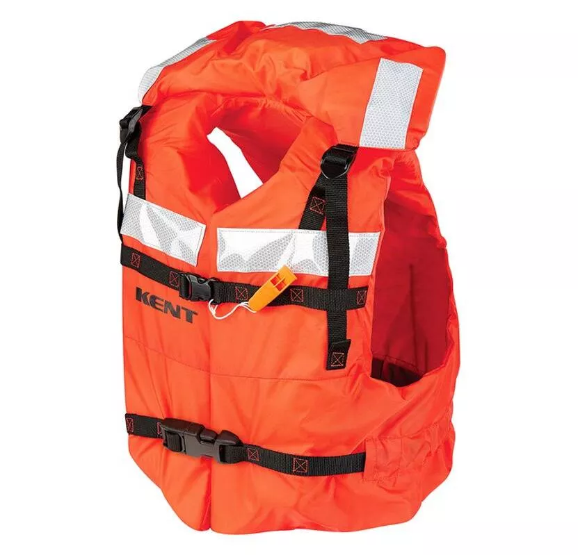Kent Type I Universal Commercial Life Jacket, Orange• 100400-200-004-16