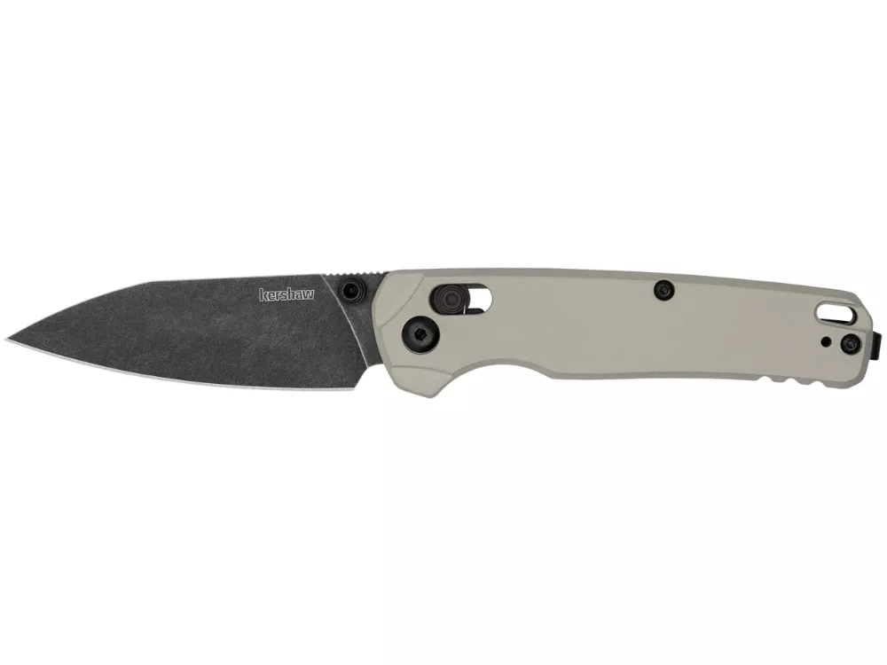 Kershaw 3" MagnaCut Reverse Tanto Blade Nickel Aluminum Handle