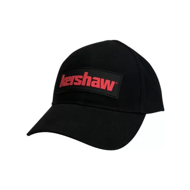 Kershaw CAPKER183 Basic Snap Tab Adjustable Ball Cap, Black