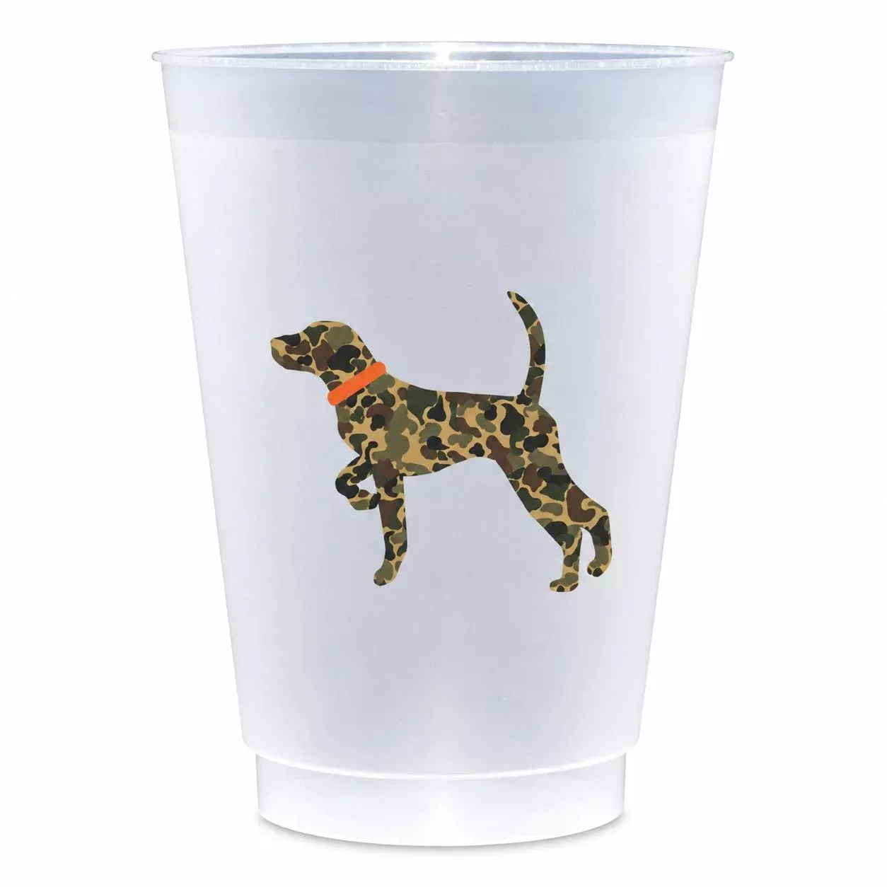Kevin's Camo Custom Frosted Shatterproof Cups (8 pack)