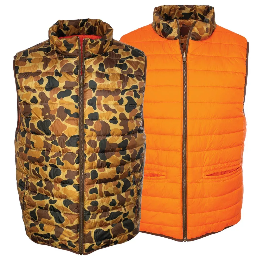 Kevin's Camo Reversible Quilted Vest