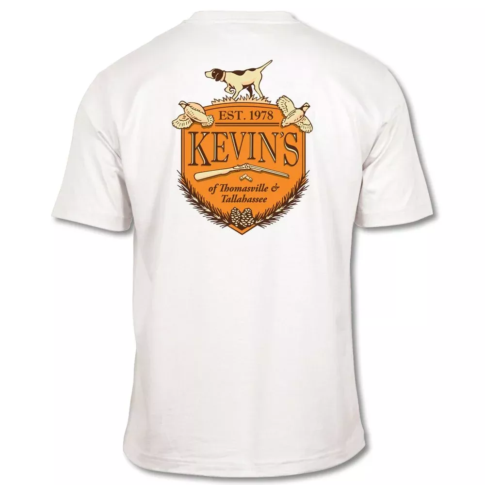 Kevin's Crest Short Sleeve Pocket T-Shirt