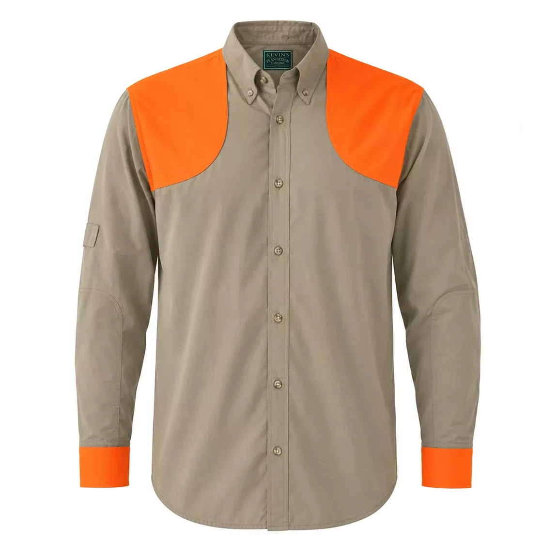 Kevin's Feather-Weight Vented-Back Dual Patch Long Sleeve Shooting Shirt